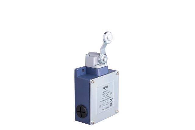 L54 Metal Gövde 18 mm Metal Ayarlanabilir Kollu Makara Ani Hareketli 2* (1NC+1NO ) Sınır Şalter